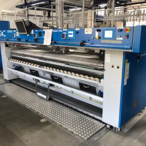 Complete Jensen gas heated ironer line
