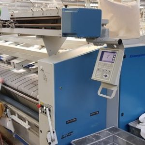Ironer Line with Kannegiesser Feeder & Folder