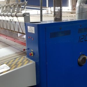 Lapauw two roll x 3300mm x 1200mm steam heated ironer, 2007