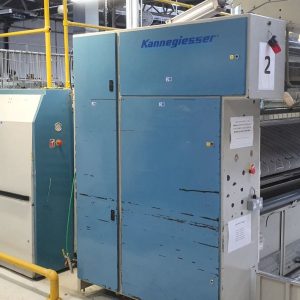 Kannegiesser EMT feeder with HPM ironer