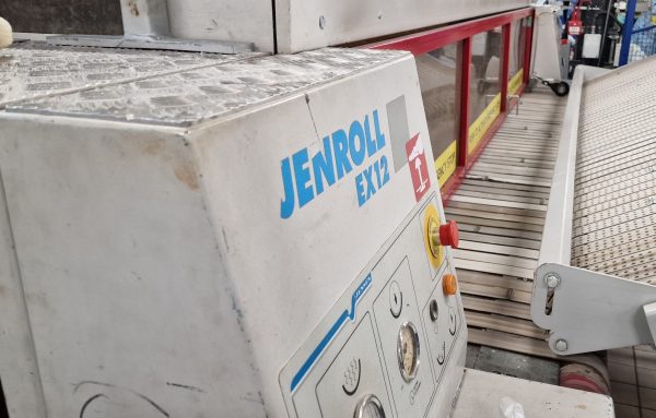 Jensen Jenroll EX12 Two Roll Ironer Feednose